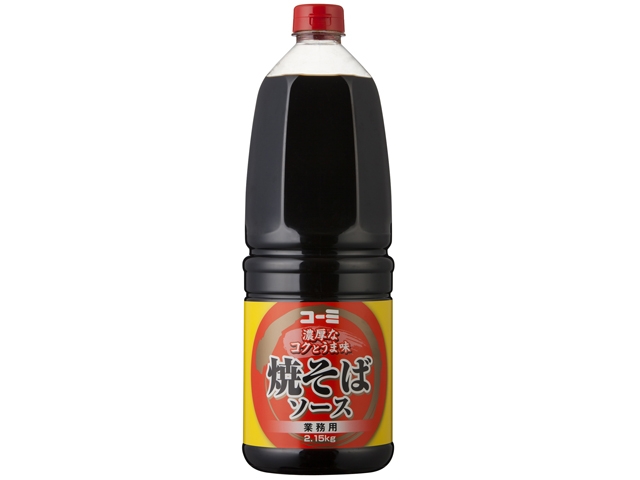 上質な風味 しっかりとしたコクとうま味を強調した業務用ソース 業務用 お好みソース 業務用焼そばソース 新発売 商品情報 コーミからのお知らせ コーミ