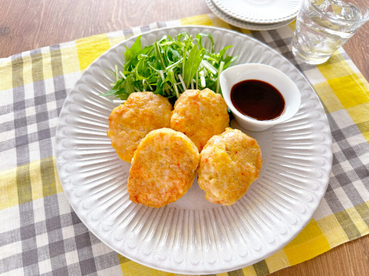 エビと鶏肉のピカタ