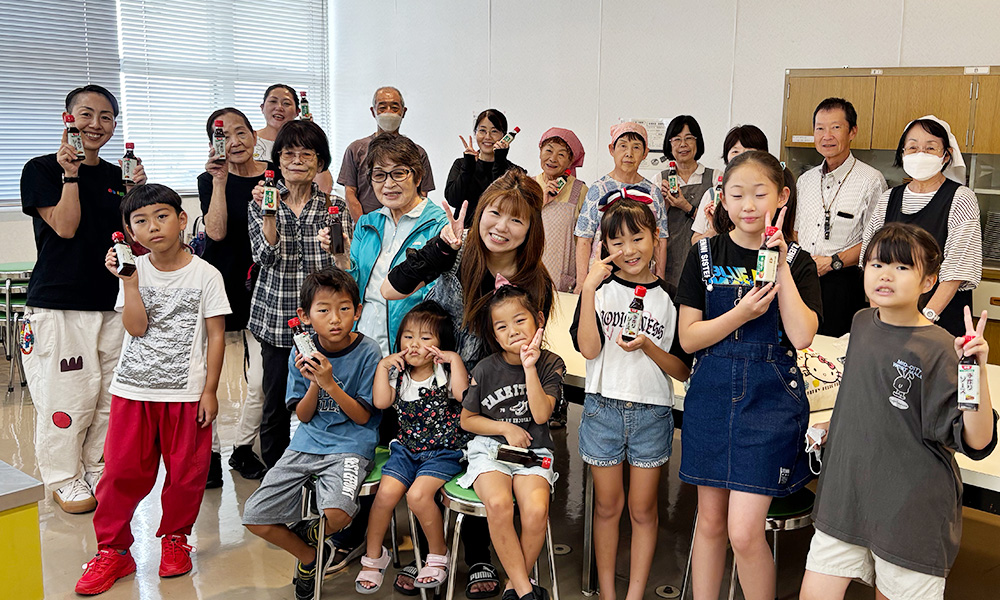 『手づくり ”こいくちソース” を作ろう!』の様子@豊山町シルバー人材センター