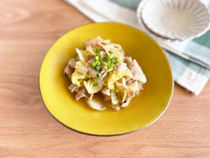 白菜と豚バラ肉のとろとろ煮