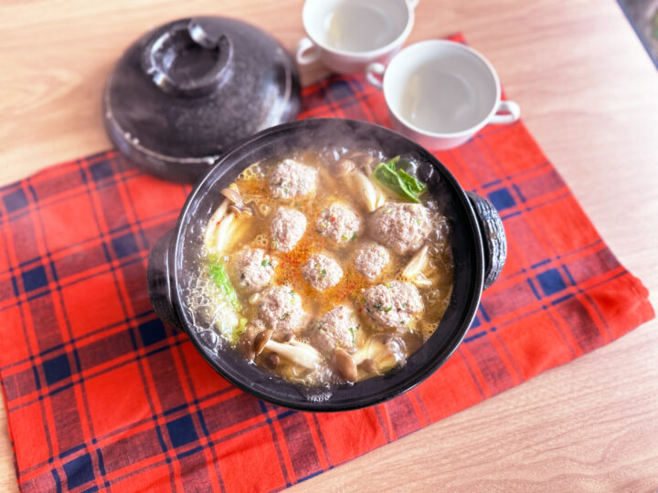 辛辛肉団子鍋