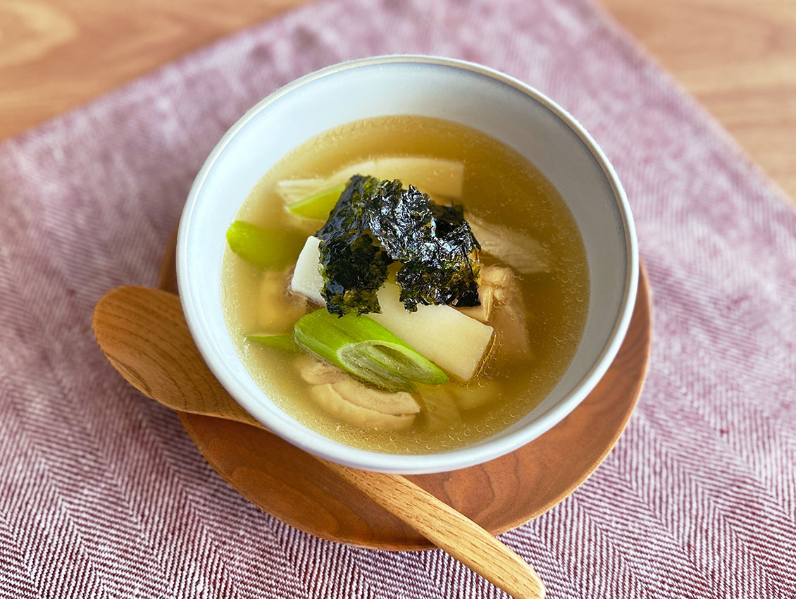 韓国風雑煮トックスープ