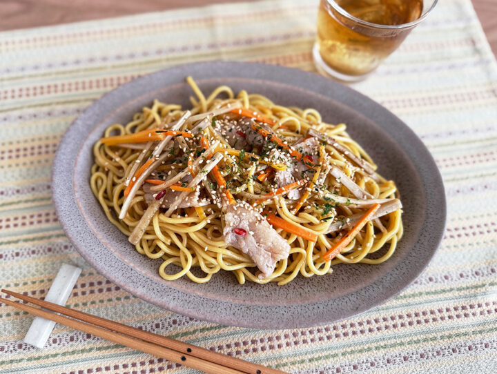 きんぴら焼きそば