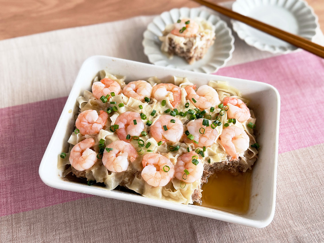 レンジで包まない焼売