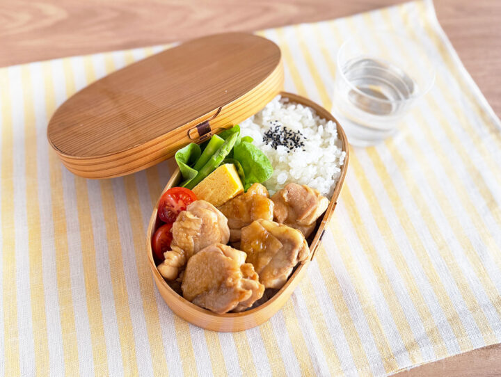 レンジで完成　鶏もも肉のデミグラスソース煮