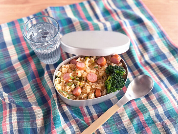 ピリ辛ソーセージチャーハン