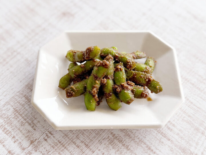 枝豆のごまソース漬け